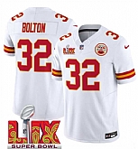 Men & Women & Youth Kansas City Chiefs #32 Nick Bolton White 2025 Super Bowl LIX Patch F.U.S.E. Vapor Limited Stitched Jersey,baseball caps,new era cap wholesale,wholesale hats